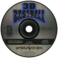 3D Baseball: The Majors JP Sega Saturn JP box art